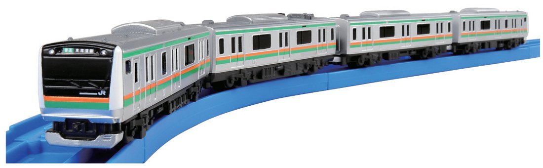 プラレールアドバンス Amazon.co.jp: プラレールアドバンス AS-18 E233系 湘南色